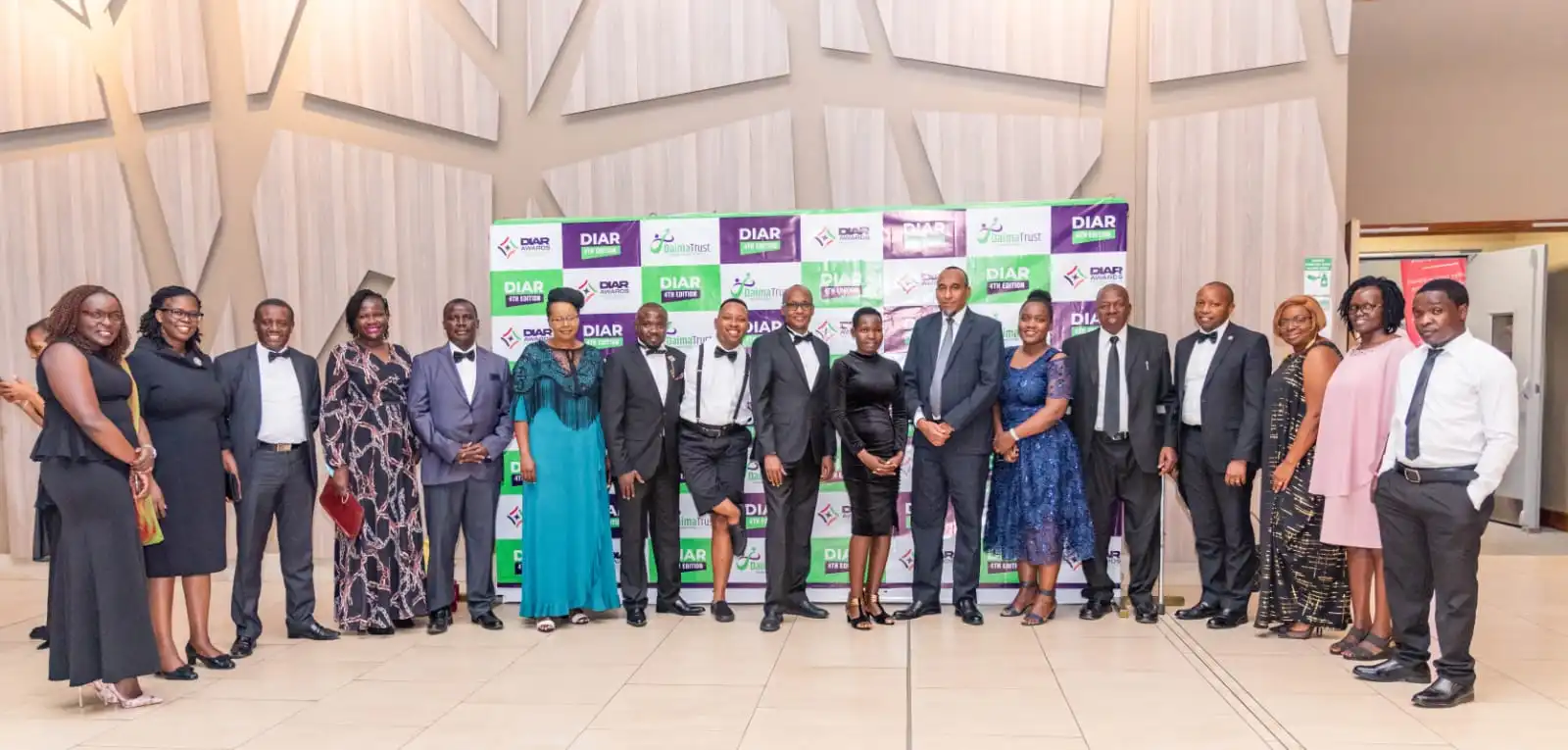 A team of KRA officials during the National Diversity &Inclusion Awards & Recognition in March 2022